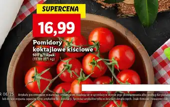 Lidl Pomidory koktajlowe kiściowe oferta