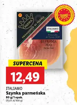 Lidl ITALIAMO Szynka parmeńska oferta