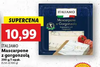 Lidl ITALIAMO Mascarpone z gorgonzolą oferta