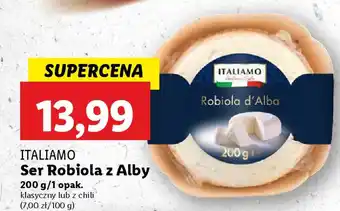 Lidl ITALIAMO Ser Robiola z Alby oferta