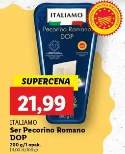 Lidl ITALIAMO Ser Pecorino Romano DOP oferta