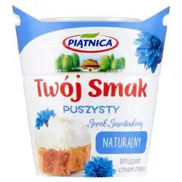 Carrefour Piątnica Twój Smak Serek śmietankowy puszysty naturalny 150 g oferta