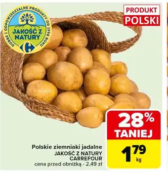 Carrefour Ziemniaki Jakość z natury oferta