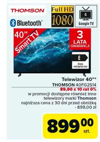 Carrefour Telewizor Thomson oferta