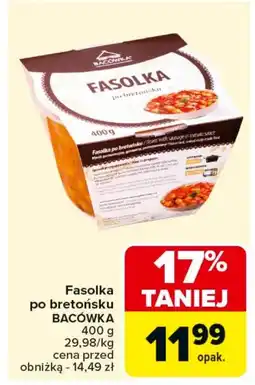 Carrefour Fasolka po bretońsku Bacówka oferta