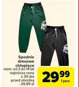 Carrefour Spodnie dresowe oferta