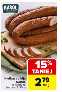 Carrefour Kiełbasa Karol oferta