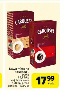 Carrefour Kawa mielona Carousel oferta