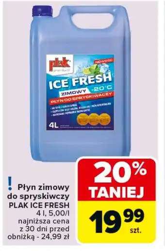 Carrefour Market Płyn do spryskiwaczy zimowy Plak oferta