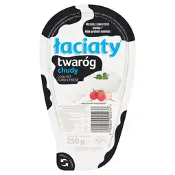 Carrefour Łaciaty Twaróg chudy 250 g oferta