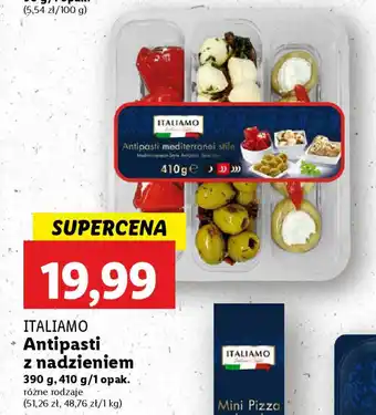 Lidl ITALIAMO Antipasti z nadzieniem oferta