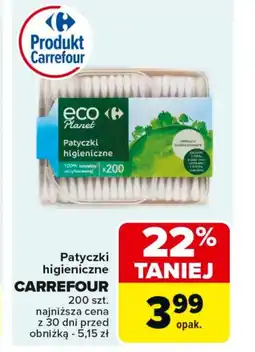 Carrefour Patyczki higieniczne Carrefour oferta