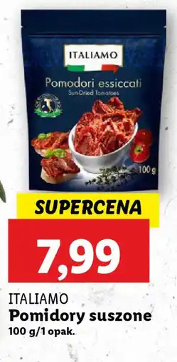 Lidl ITALIAMO Pomidory suszone oferta