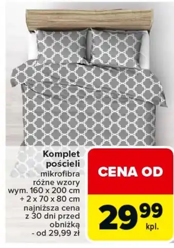 Carrefour Market Komplet pościeli oferta