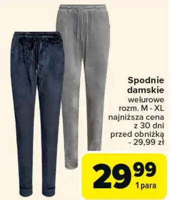 Carrefour Market Spodnie damskie oferta