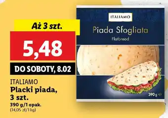 Lidl ITALIAMO Placki piada oferta