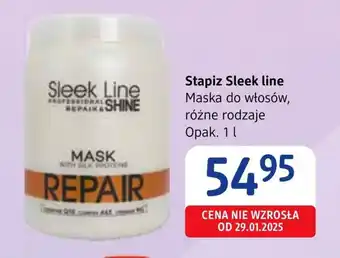 dm drogerie markt Maska do włosów Stapiz Sleek Line oferta