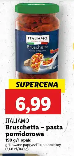 Lidl ITALIAMO Bruschetta - pasta pomidorowa oferta