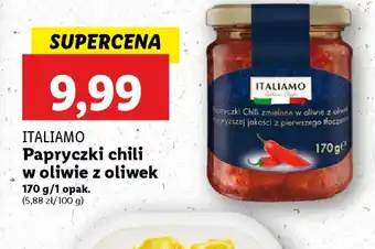 Lidl ITALIAMO Papryczki chili w oliwie z oliwek oferta