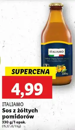 Lidl ITALIAMO Sos z żółtych pomidorów oferta