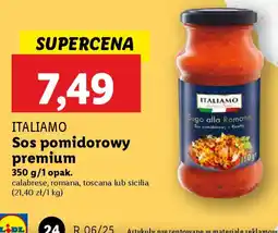 Lidl ITALIAMO Sos pomidorowy premium oferta