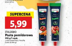 Lidl ITALIAMO Pasta pomidorowa oferta