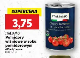 Lidl ITALIAMO Pomidory wiśniowe w soku pomidorowym oferta