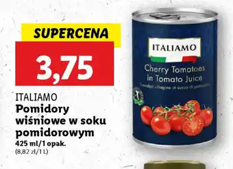 Lidl ITALIAMO Pomidory wiśniowe w soku pomidorowym oferta