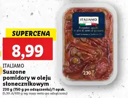 Lidl ITALIAMO Suszone pomidory w oleju słonecznikowym oferta