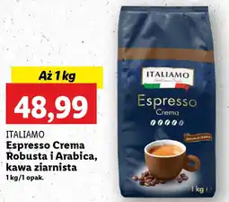 Lidl ITALIAMO Espresso kawa ziarnista oferta