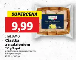 Lidl ITALIAMO Ciastka z nadzieniem oferta