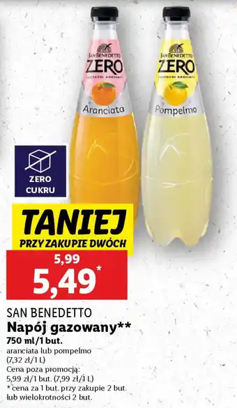 Lidl SAN BENEDETTO Napój gazowany oferta