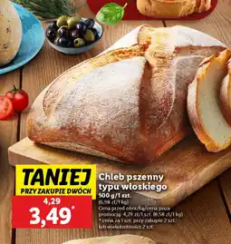 Lidl Chleb pszenny typu włoskiego oferta