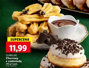 Lidl SZABELSKI Churrosy z czekoladą oferta