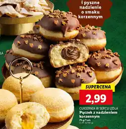 Lidl Pączek z nadzieniem korzennym oferta