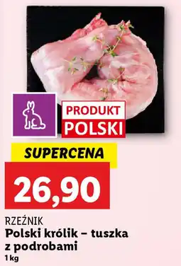 Lidl RZEŹNIK Polski królik - tuszka z podrobami oferta