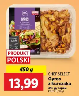 Lidl CHEF SELECT Gyros z kurczaka oferta