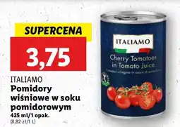 Lidl Pomidory krojone wiśniowe Italiamo oferta