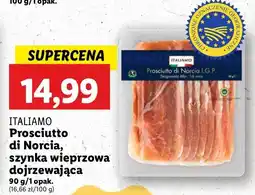 Lidl Szynka prosciutto di parma Italiamo oferta