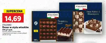 Lidl Deser z pistacjami Italiamo oferta