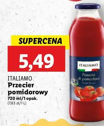 Lidl Passata pomidorowa Italiamo oferta