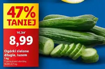 Lidl Ogórek długi oferta