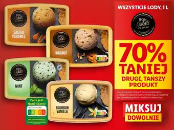 Lidl Lody słony karmel Bon Gelati oferta