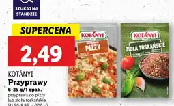 Lidl Zioła toskańskie Kotanyi oferta