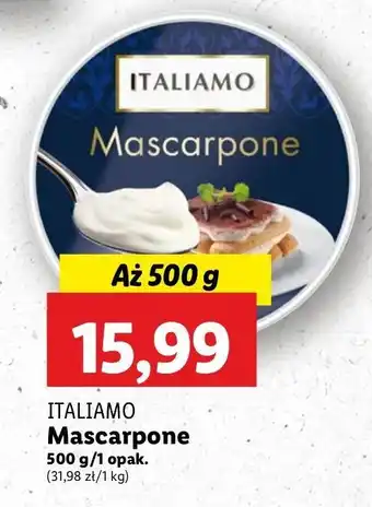 Lidl Ser mascarpone Italiamo oferta