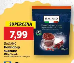 Lidl Suszone pomidory z ziołami Italiamo oferta