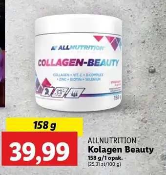 Lidl Preparat na stawy Allnutrition Collagen-Beauty oferta