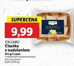 Lidl Ciastka z nadzieniem cytrynowym Italiamo oferta