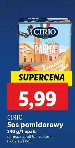 Lidl Sos calabria Cirio oferta