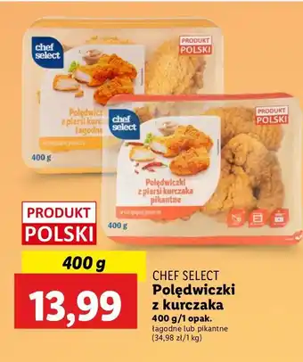 Lidl Polędwiczki z kurczaka pikantne Chef Select oferta